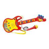 Guitarra Infantil Com Microfone