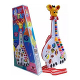 Guitarra Infantil Girafa Colorida