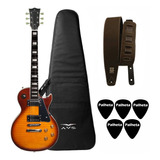 Guitarra Michael Gm755n Les Paul Vs Vintage Sunburst + Kit