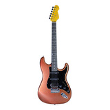 Guitarra Phx Strato Power Hss Premium Vermelha Cor Metallic Red Material Do Diapasão Pau-rosa Orientação Da Mão Destro