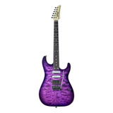 Guitarra Seizi Katana Hashira Quilted Maple Purple Haze