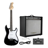 Guitarra Stratocaster Cubo Amplificador