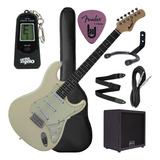 Guitarra Stratocaster Memphis Mg 30 Kit Com Amplificador