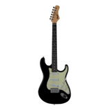 Guitarra Tagima Memphis Mg-30 Strato Preta Escala Escura