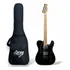 Guitarra Telecaster Seven Stc-307 Hh Preta C/ Bag