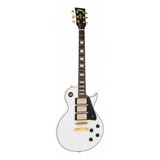 Guitarra Vintage Les Paul Reissued V1003 Aw Arctic White Material Do Diapasão Mogno Orientação Da Mão Destro