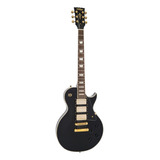 Guitarra Vintage Les Paul Reissued V1003 Bb Boulevard Black Material Do Diapasão Mogno Orientação Da Mão Destro