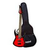 Guitarra Waldman 7c Wig527 Qrd C Capa Standard!