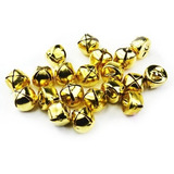 Guizo Dourado 15mm Artesanato Pet Bijuteria Kit 100 Peças