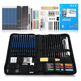 H B 48 Lápis De Desenho Profissional E Kits De Desenho In