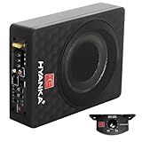 H YANKA Subwoofer Compacto Para Carro SODA 10ASW 480W 25 Cm Com Amplificador Integrado Subwoofer Fino Para Carro Caminhão Jeep Audio