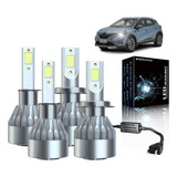 H1 H7 6000k 8000lm Branco Conduziu O Jogo Do Farol Para