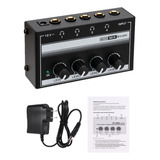 Ha400 Ultra compacto 4 Canais Mini Audio Stereo Headphone