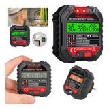 Habotest Padrão Br Tester Com Display De Tensão 90 250v Gfci