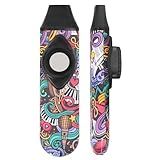 Haecsfl Kazoo Para Crianças E Adultos Com 5 Membranas Renda Suspensa No Pescoço E Bolsa De Bolso Um Presente De Instrumento Musical Para Todas As Idades 1 Instrumentos Preto 