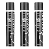 Hair Spray Fixador Charming 400ml Ex Forte Sem Per kit C 3un