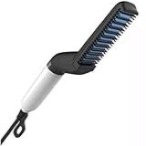 Hairstar Chapinha Prancha Barba Escova Quente Masculina - Alisador De Cabelo E Barba - Todos Os Cabelos - Homens