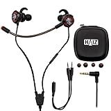 Haiz Fone De Ouvido Headset Gamer In Ear Celular Vermelho HZ X5