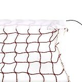 Hakeeta De Rede De Badminton Malha Portátil Interna Externa Série Profissional Para Treinamento De Entretenimento De Esportes Ao Ar Livre 21 3 0 5 M Vermelho 