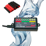 Hallmeter Digital Sonda Ar Combustível Prova D água Brinde