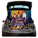 Halloween Trunk Or Treat Car Decorations Kit For Suv Banner Garage Door Car Decorations Haunted House Car Banner Waterproof Archway For Halloween Outdoor Party Supplies