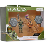 Halo - 2 Figuras - Unsc Marine + Grunt Conscript