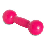 Halter Emborrachado 1kg S1 r Acte Sports Cor Rosa