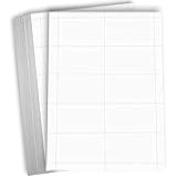 Hamilco Papel De Cartão De Visita Em Branco Cartão Perfurado Com índice De Mini Notas Branco Para Impressora Peso Pesado 36 Kg 8 5 X 5 Cm 100 Folhas 1000 Cartões