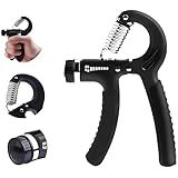 Hand Grip Com Mola Até 60 Kg Ajustável Fortalecimento Do Punho Antebraço E Mãos Força CORES SORTIDAS