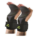 Hand Grip Competition Com Munhequeira Neoprene Realtex Cor Preto Tamanho P