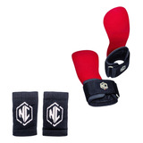 Hand Grip Crossfit Red Nc Extreme Munhequeira Seca Suor
