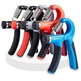 Hand Grip Fortalecedor Braços Antebraços Mãos Punho Pulso Resistente Regulável 5 A 60kg CORES SORTIDAS Ajuste Intensidade Fitness Exercício Fisioterapia Treino Academia Pegada Ajustável Musculação Alicate Exercitador Aparelho Hipertrofia Flexor FAZING