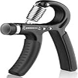 Hand Grip Fortalecedor De Mãos E Antebraços Ideal Para Calistenia Fisioterapia Exercícios Em Casa Ajustável De 5 A 60kg Fortalecedor De Punho Compacto E Ergonômico