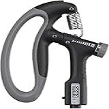 Hand Gripe Fortalecedor De Mãos 4Leader Exercitador De Dedos E Antebraços Para Melhorar A Força E Resistência Com Design Ergonômico E Mola De 100kg Preto