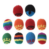 Handmade Sacos Footbag Brinquedo Bolas Mágica Malabarismo Bo