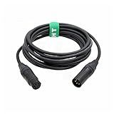 HangTon XLR 4 Pinos Cabo De Alimentação Macho Para 4 Pinos Fêmea 3 Metros Para Bloco De Bateria Para Sony Canon Blackmagic Câmera Monitor Gravador Mixer