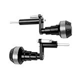 HAONEL Sliders De Quadro Compatíveis Com Kawasaki Ninja 400 Z400 Z 400 2018-2023 CNC Alumínio Titânio Motocicleta Carenagem Proteção Contra Quedas