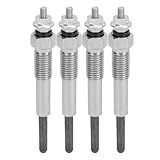 HappyFit 4PCS Aquecedor Glow Plug 9825119780 Substituição Para ISUZU C240   C190 C201 C221 4BA1 D500 4FA1 Motor 12V