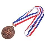 Happyyami Medalha De Caratê Anti Ferrugem Resistente à Ferrugem Medalha De Competição De Qualidade Medalha Pequena Medalha Decorativa Metal Listagem Liga De Zinco A Medalha Bronze Antigo