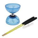 Harayaa Kit De Malabarismo Criativo Com Rolamento E Acessórios, Azul, 13cm