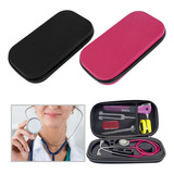 Hard Case Premium Estoj Estetoscópio Littmann Medicina Enfer Cor Preto
