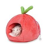 HardcorePet Camas De Rato Acessórios De Gaiola Lavável Para Pequenos Animais Casa De Esconderijo Para Animais De Estimação Esconderijo De Hamster Esconderijo Sírio Rede De Planador De Açúcar Para