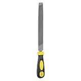 HARFINGTON Lixa De Ferradura De 15 Cm E 3 Mm De Aço Carbono De Alto Corte único Com Alça De Plástico Para Rebarbar E Remover Material