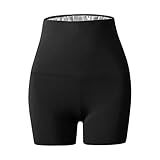 Harilla Calça Sauna Calça Feminina Quente Térmica Neoprene Sauna Terno De Ioga Calça Esportiva Fitness Shorts G