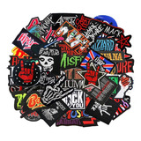 Harini 50 Peças Lote Misto Remendos De Banda De Rock Ferro