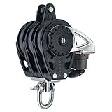 Harken Barco Veleiro E Veleiro 75 Mm Carbo Block Triplo Giratório 150 Cam Matic Becket Modelo 2669