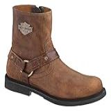 HARLEY DAVIDSON FOOTWEAR Bota Masculina Casual De Couro Scout Arnês Brn 20 3 Cm 45
