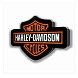 Harley Davidson Luminoso Decoração 47cm X