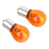 Harley Davidson Par De Lampadas Laranja Ambar Seta Pisca