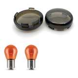 Harley Davidson Par Lentes Lampadas Seta Pisca 883 Softail